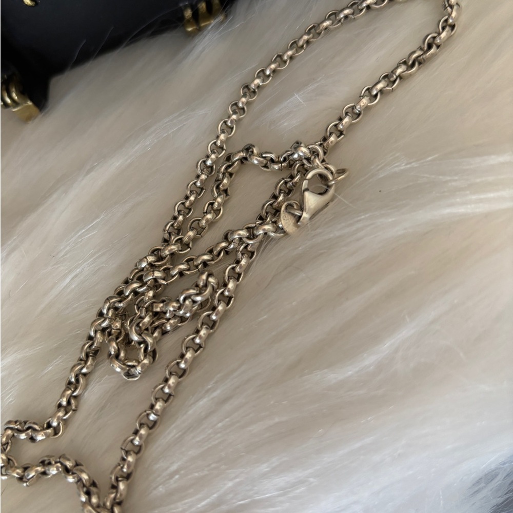 ❗️FIRM❗️NICKY BUTLER Sterling Silver 925 Heavy Chain Necklace 23.75 inches - Picture 3 of 4